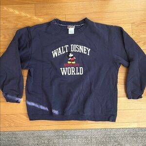 Disney World Navy Crewneck Sweater